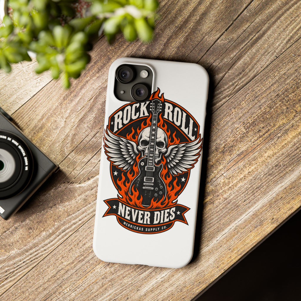 Rock N Roll Never Dies Phone Case