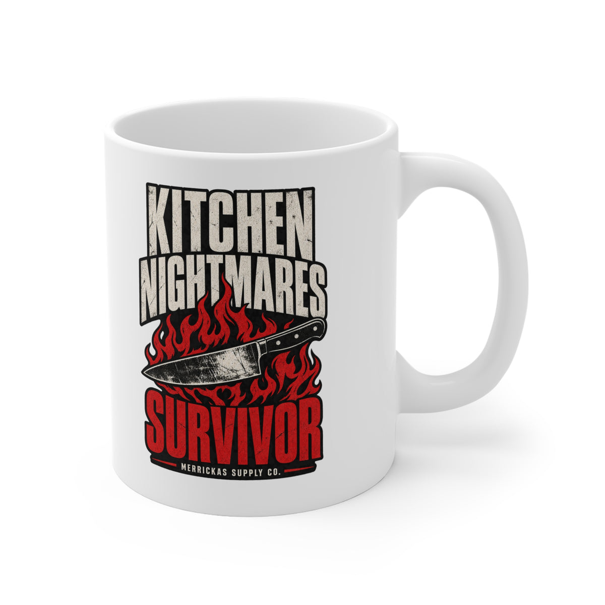 Kitchen Nightmares Survivor Coffee Mug 11oz