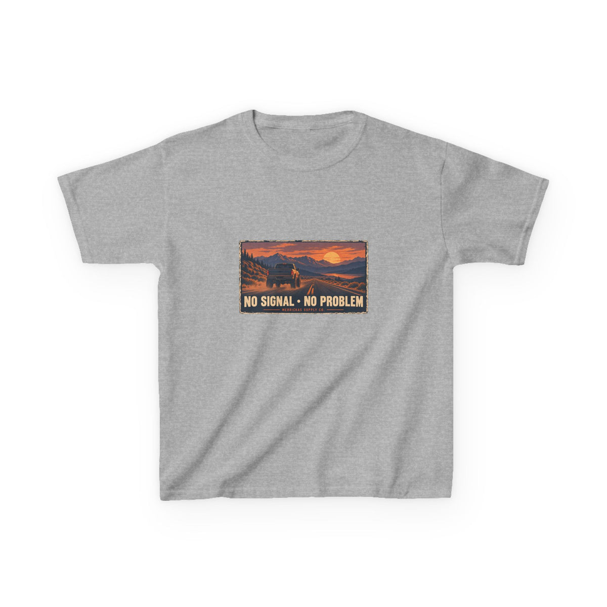 No Signal No Problem Kids Tee