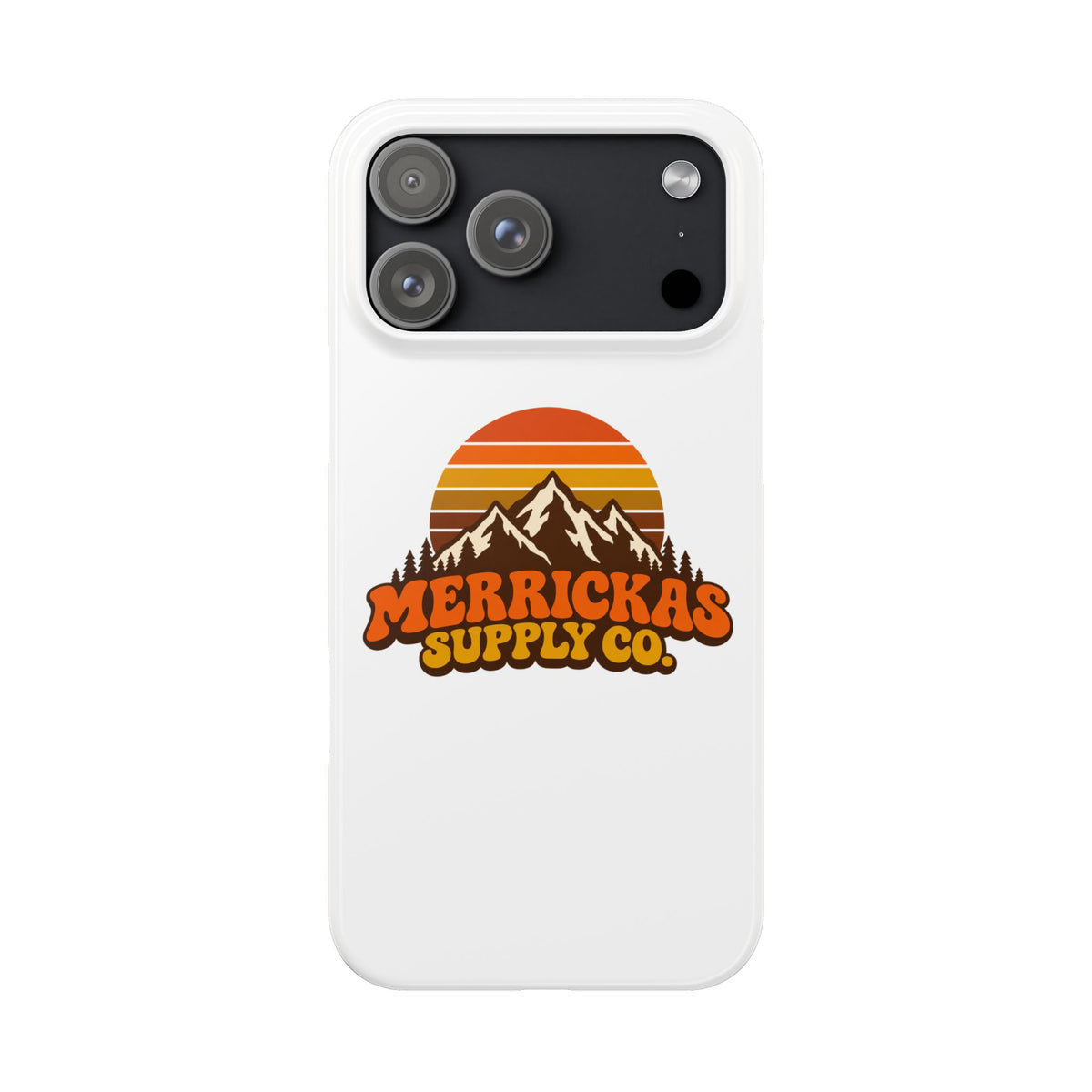 Merrickas Retro Sunset Mountain Phone Case