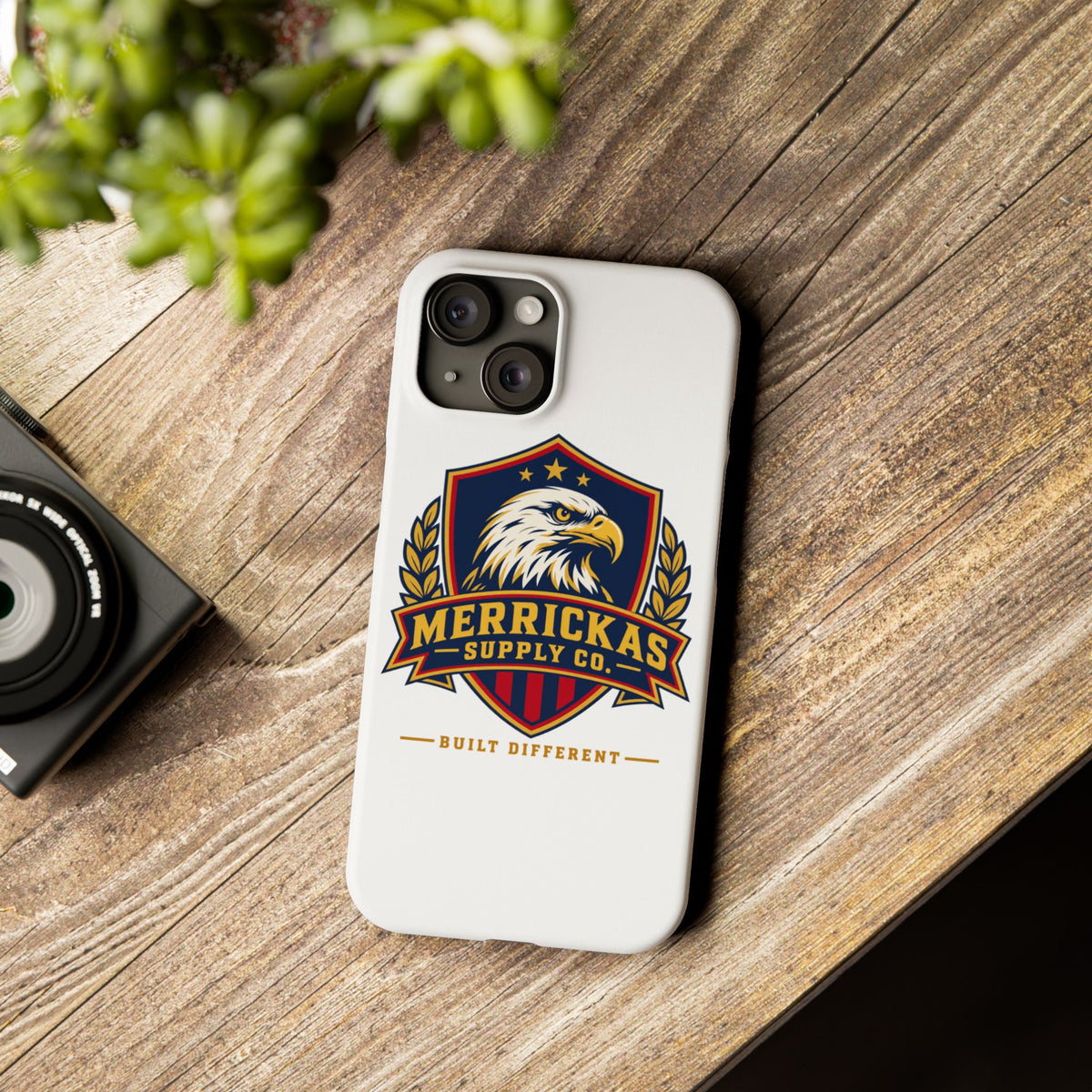 Merrickas Eagle Shield Crest Phone Case