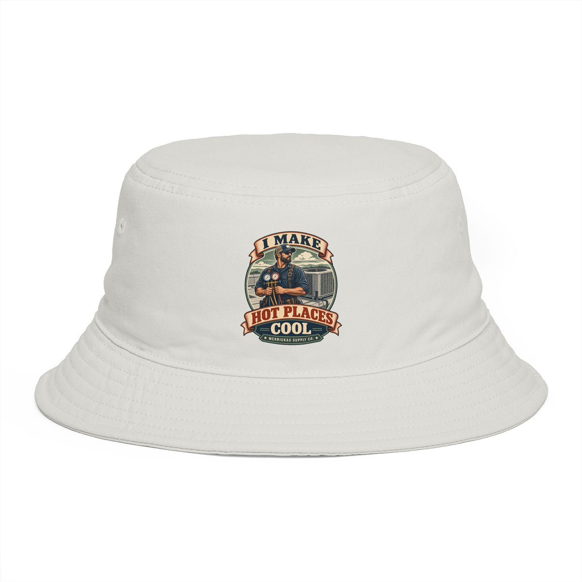 I Make Hot Places Cool Bucket Hat