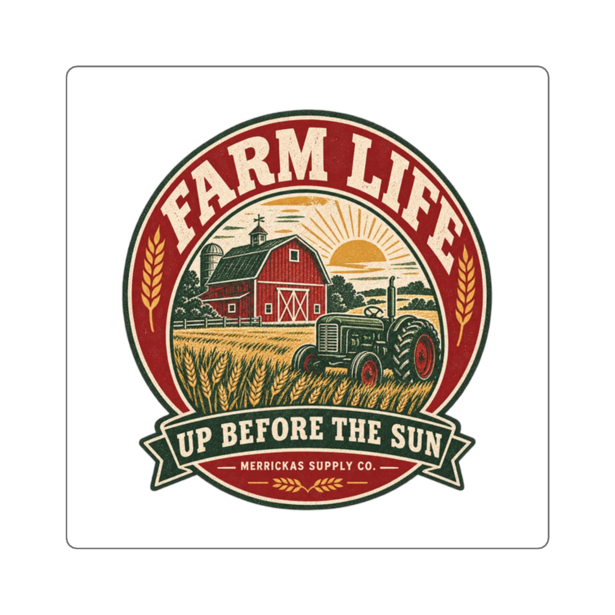 Farm Life Sticker