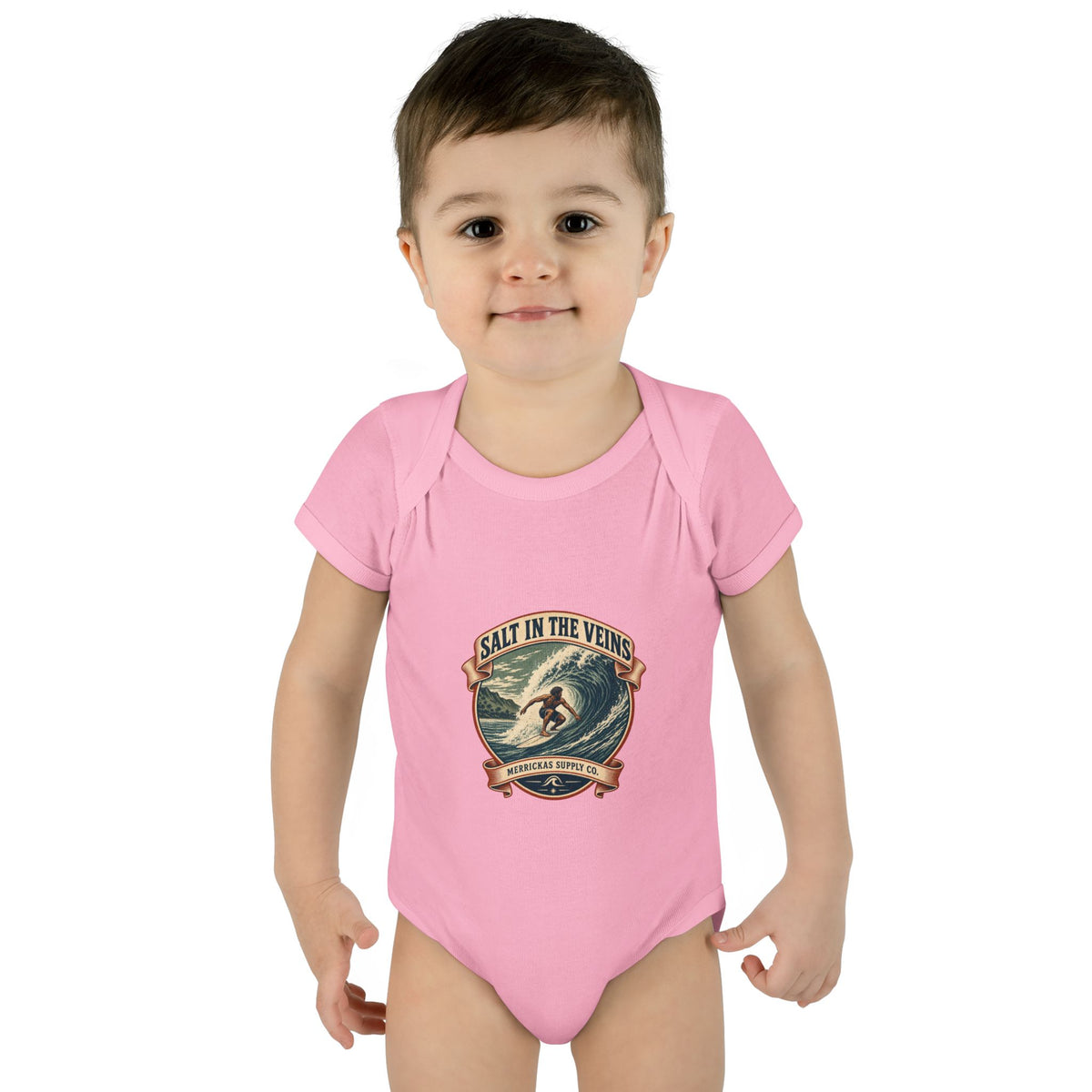 Salt In The Veins Baby Onesie