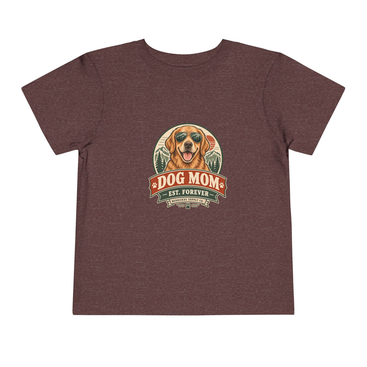 Dog Mom Est. Forever Toddler Tee