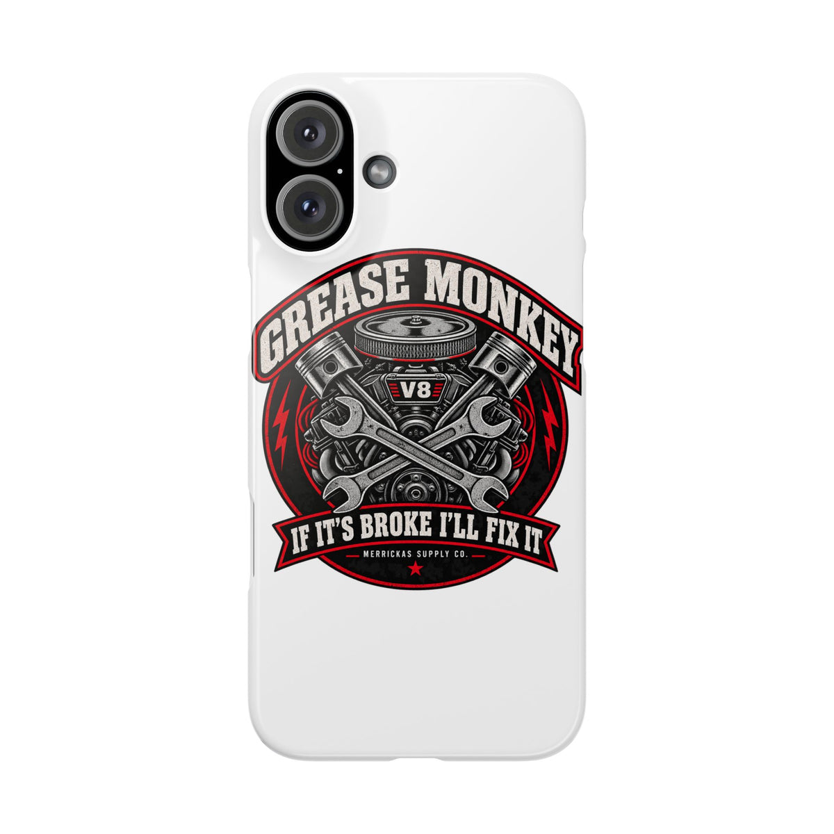 Grease Monkey Phone Case