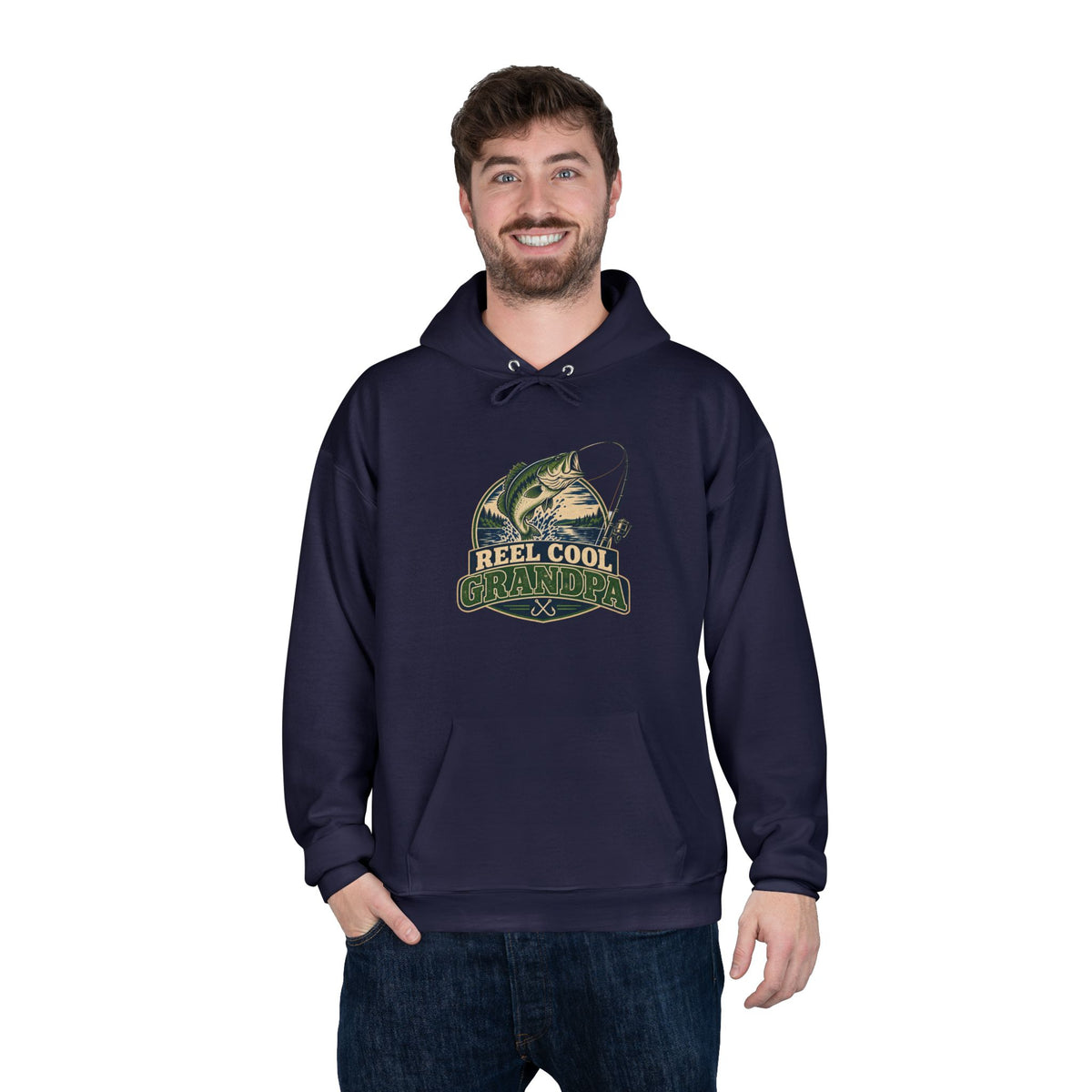 Reel Cool Grandpa Hoodie