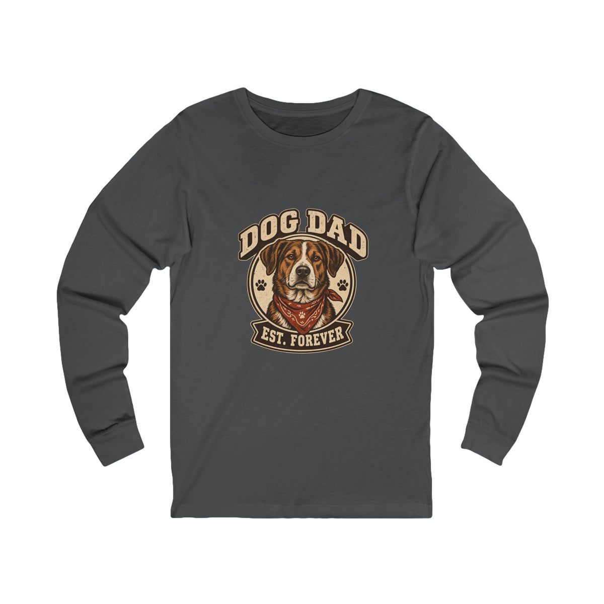 Dog Dad Long Sleeve Tee