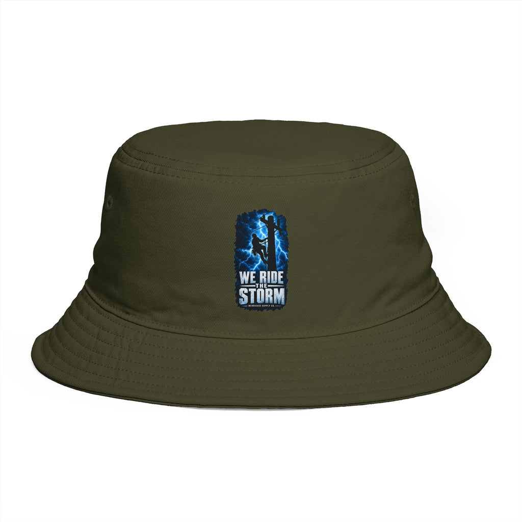 We Ride The Storm Bucket Hat