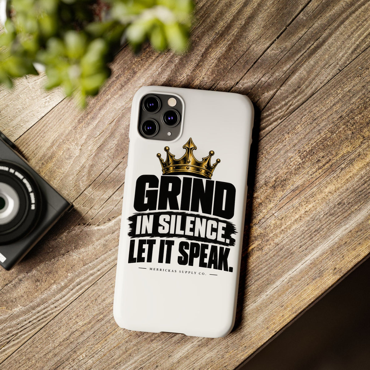Grind In Silence Phone Case