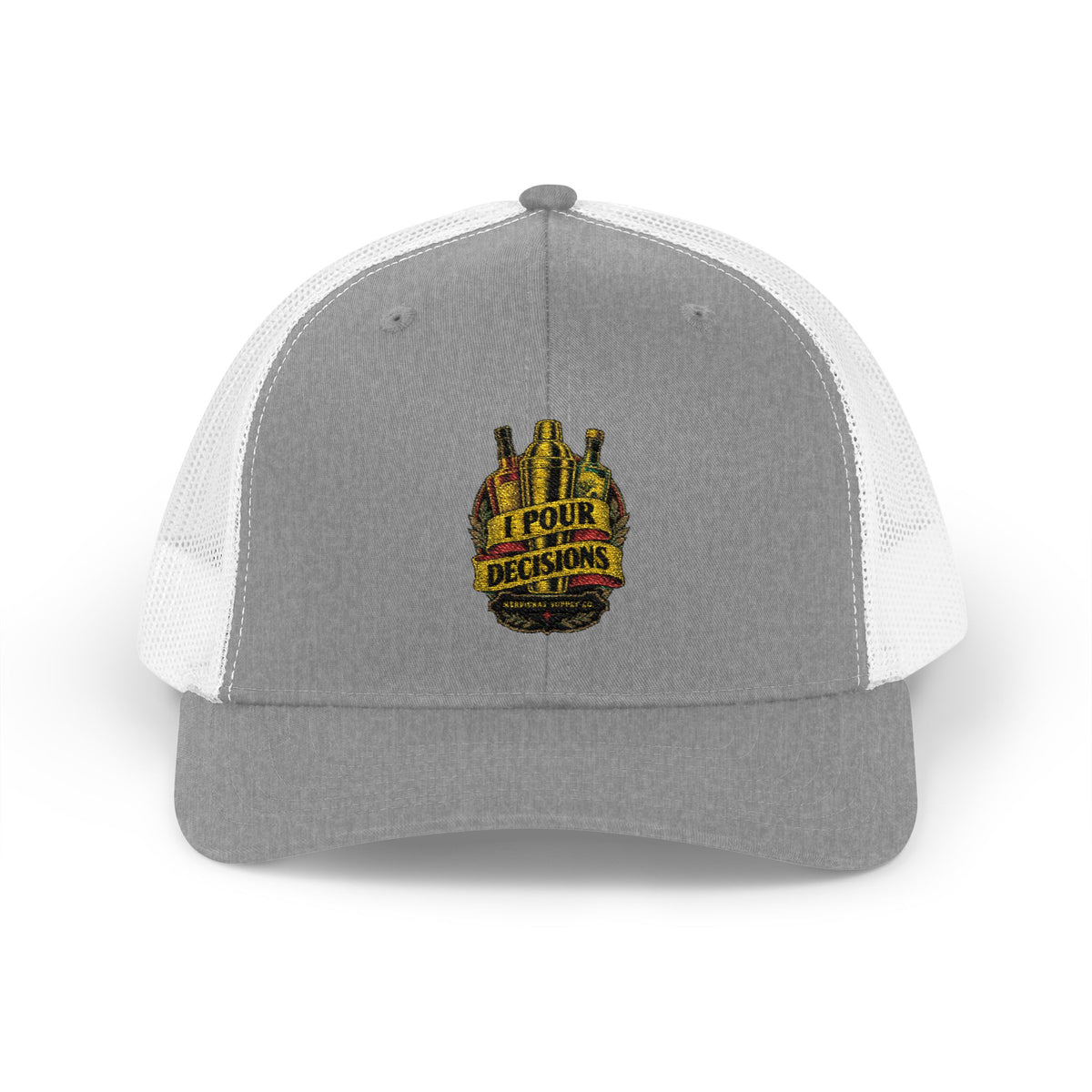 I Pour Decisions Snapback Trucker Cap