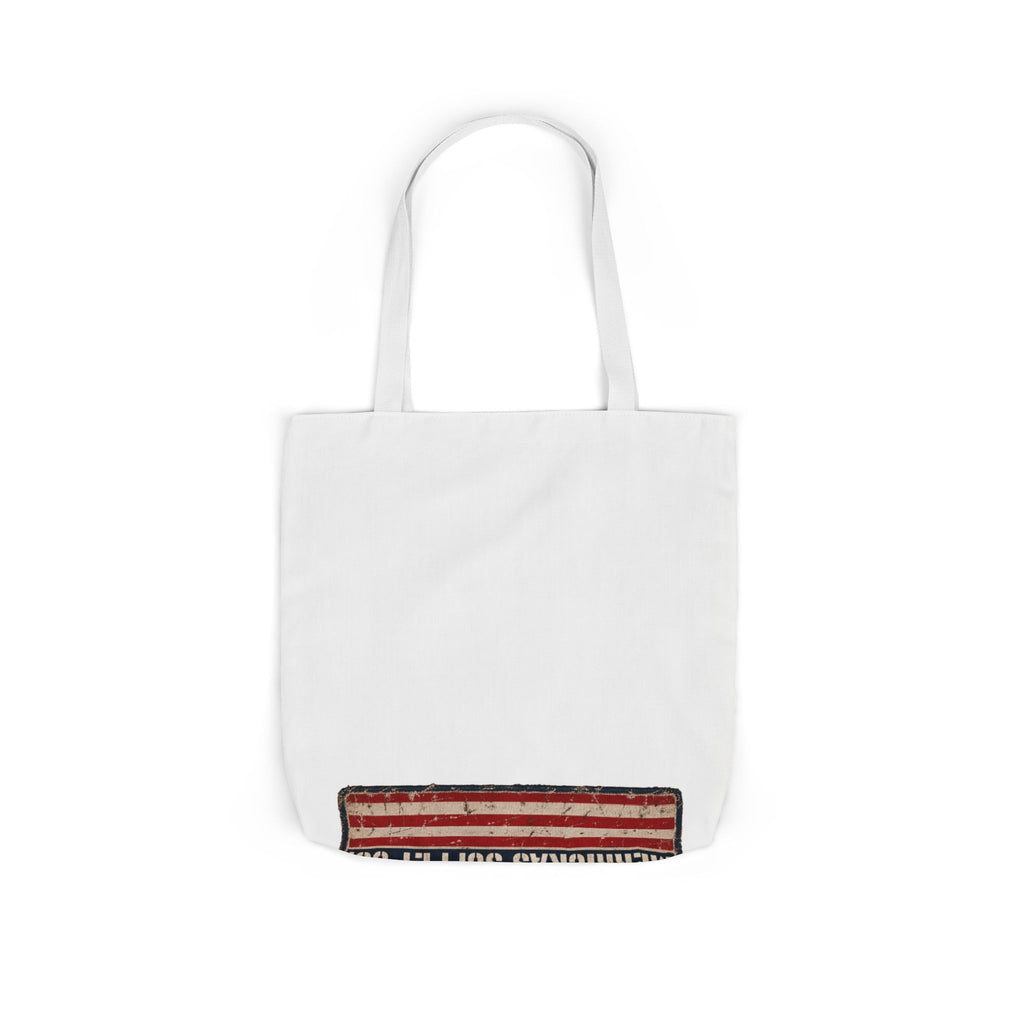 Merrickas American Flag Patch Canvas Wall Art