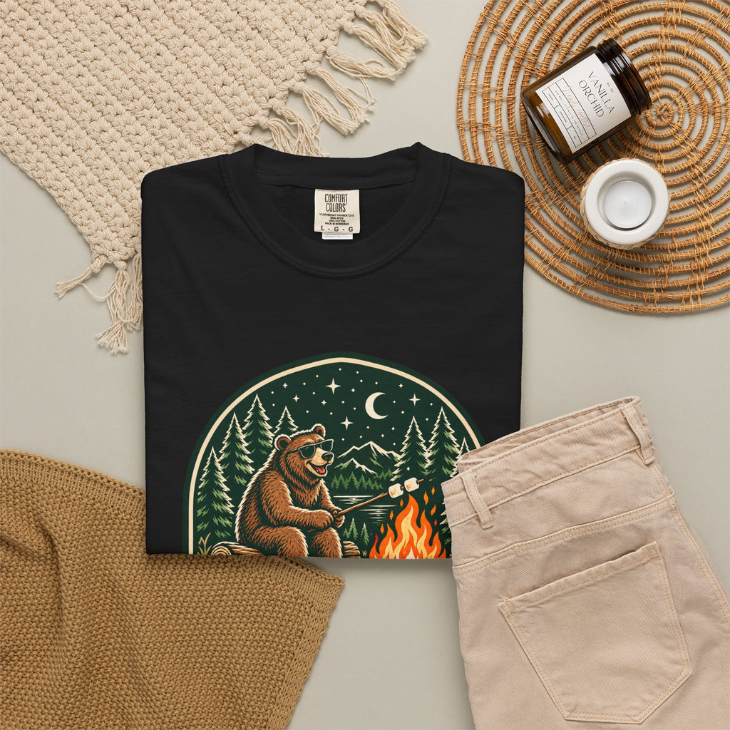 Camp Hair Don't Care Garment-Dyed Tee