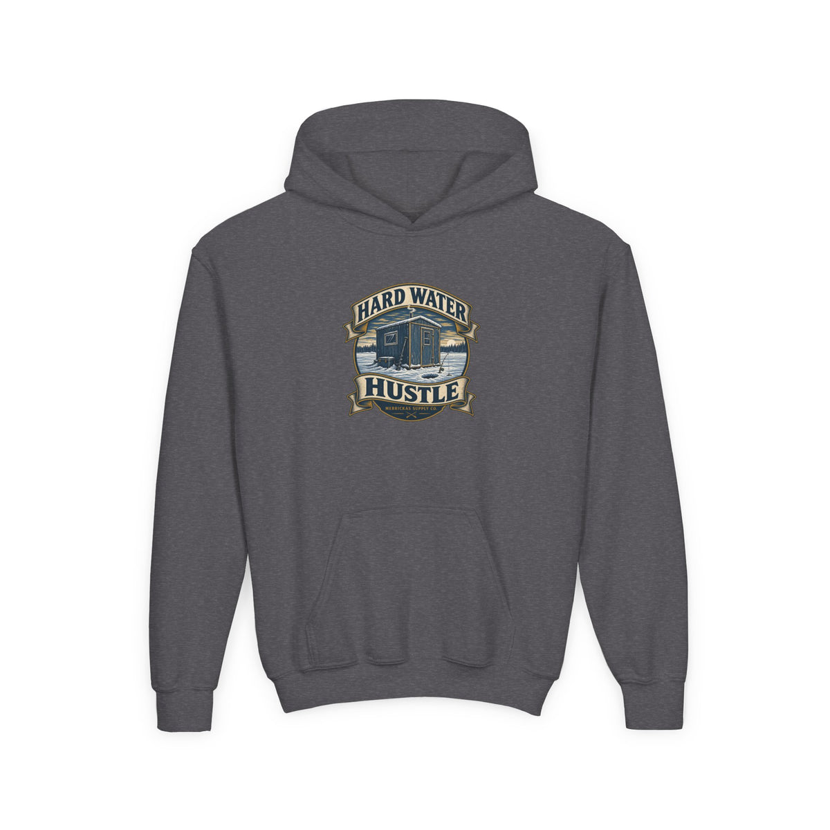 Hard Water Hustle Youth Hoodie