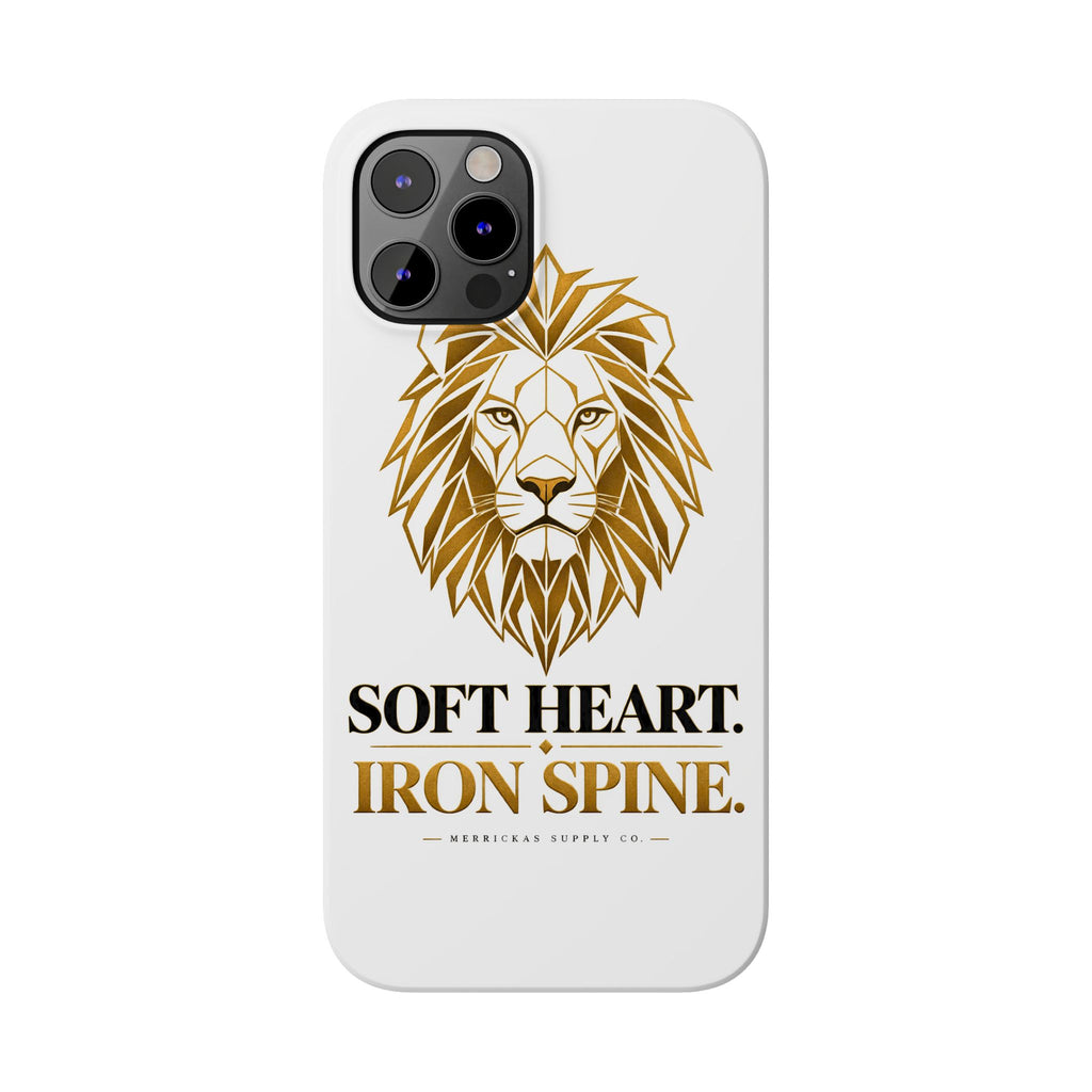 Soft Heart Iron Spine Phone Case