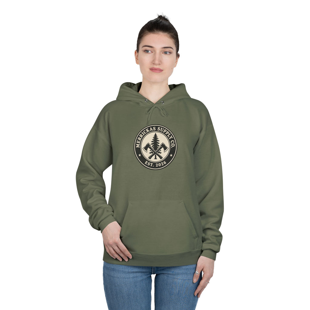 Merrickas Heritage Axe Badge Hoodie