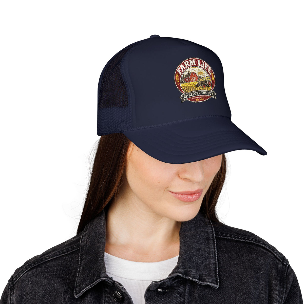 Farm Life Foam Trucker Hat
