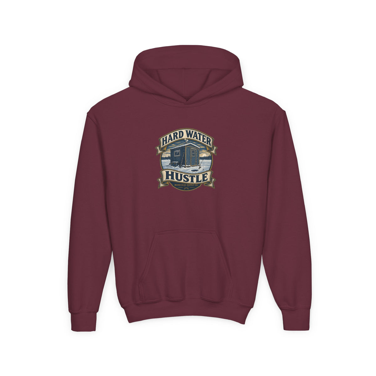 Hard Water Hustle Youth Hoodie