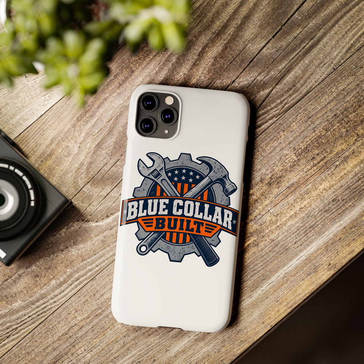 Blue Collar Built Phone Case