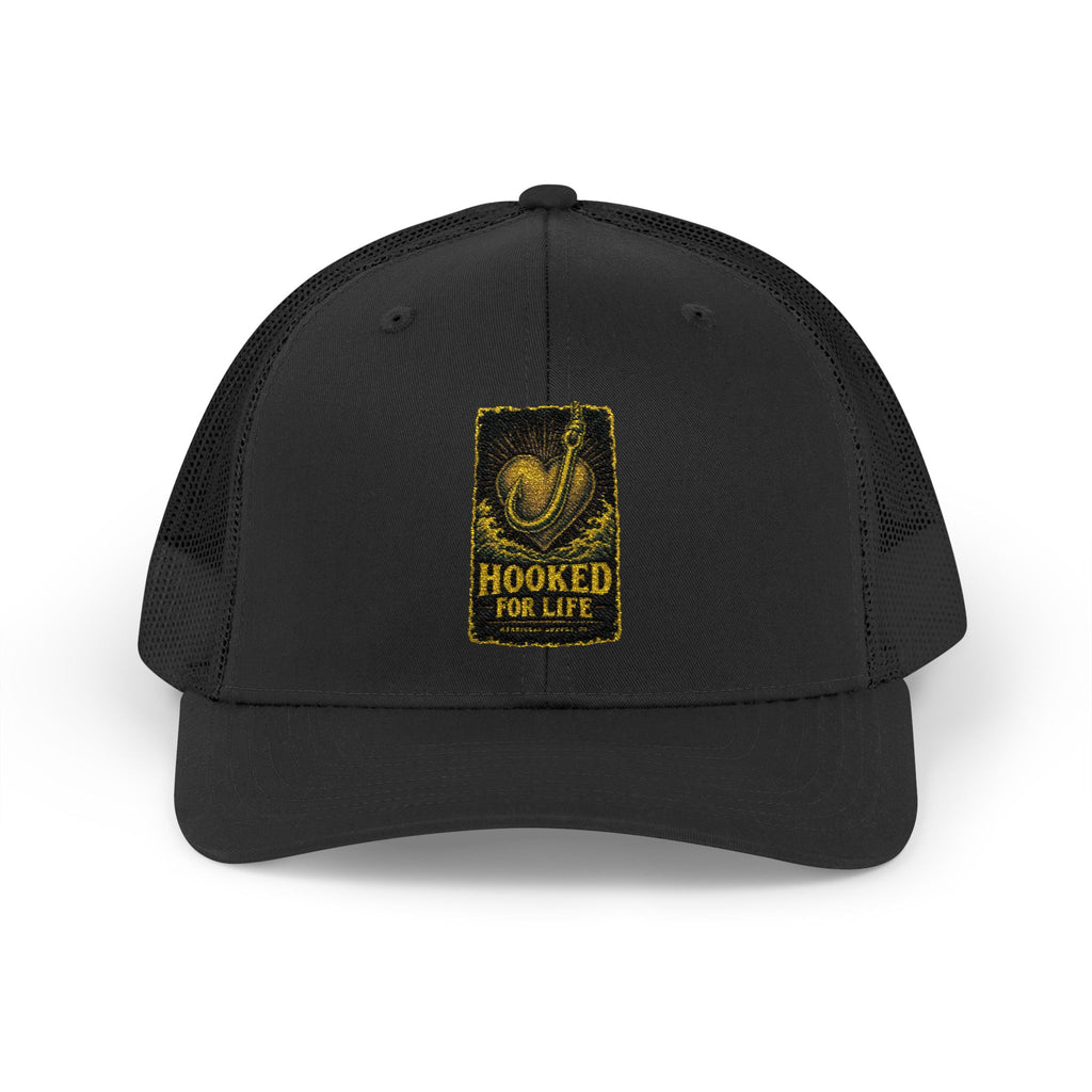 Hooked For Life Snapback Trucker Cap