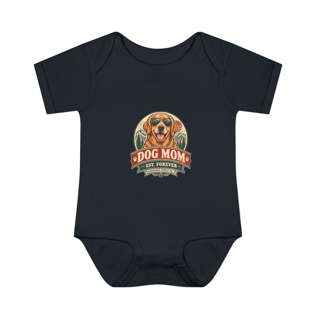 Dog Mom Est. Forever Baby Onesie