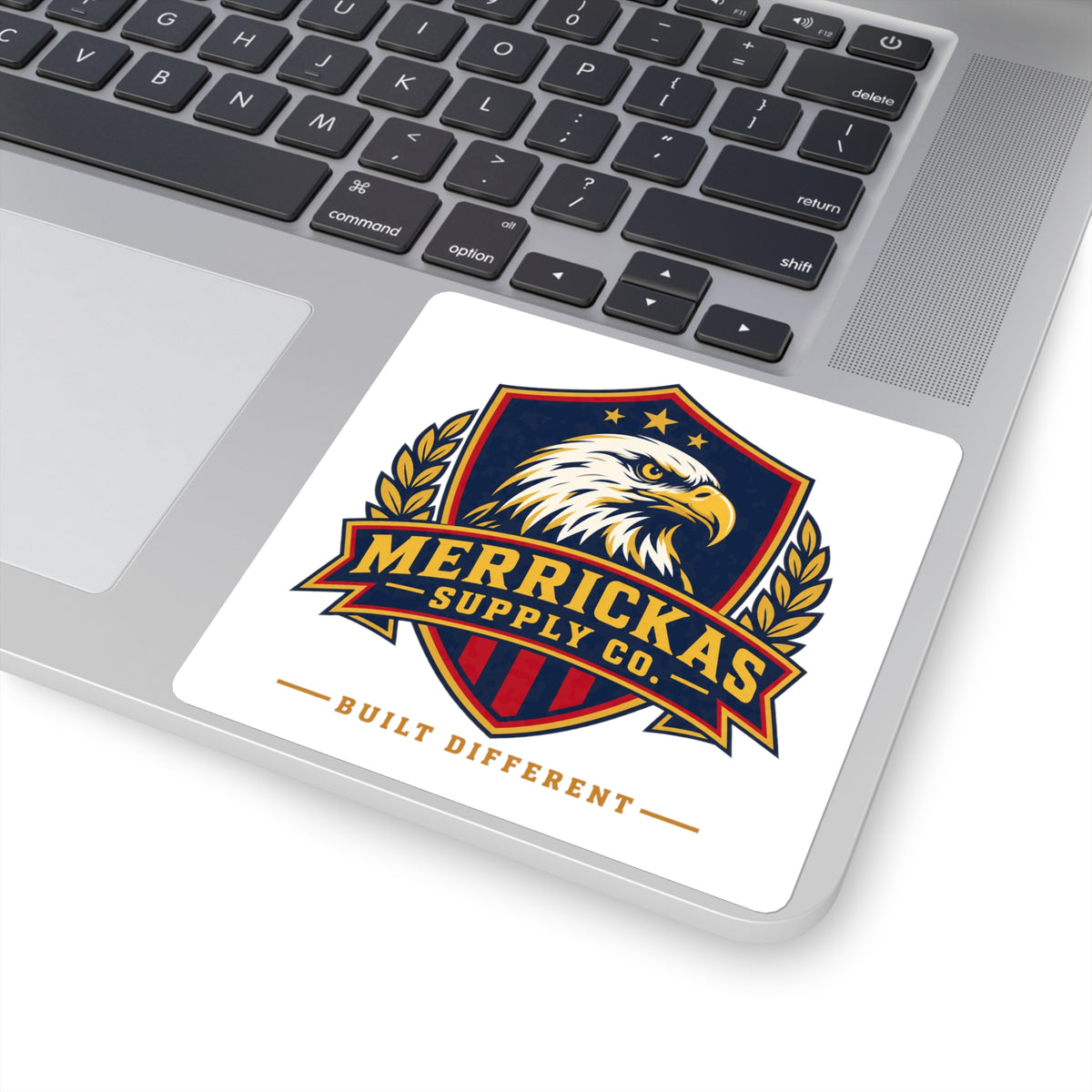 Merrickas Eagle Shield Crest Sticker