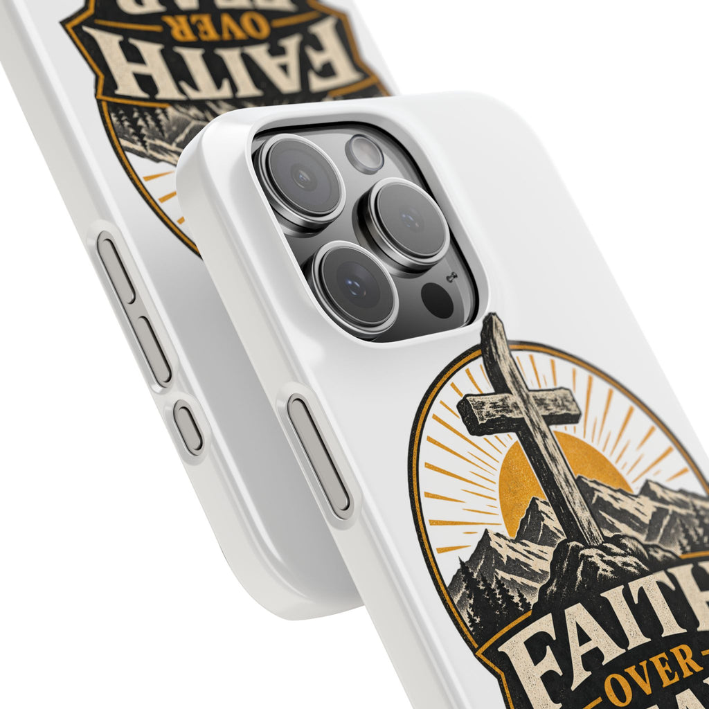 Faith Over Fear Phone Case