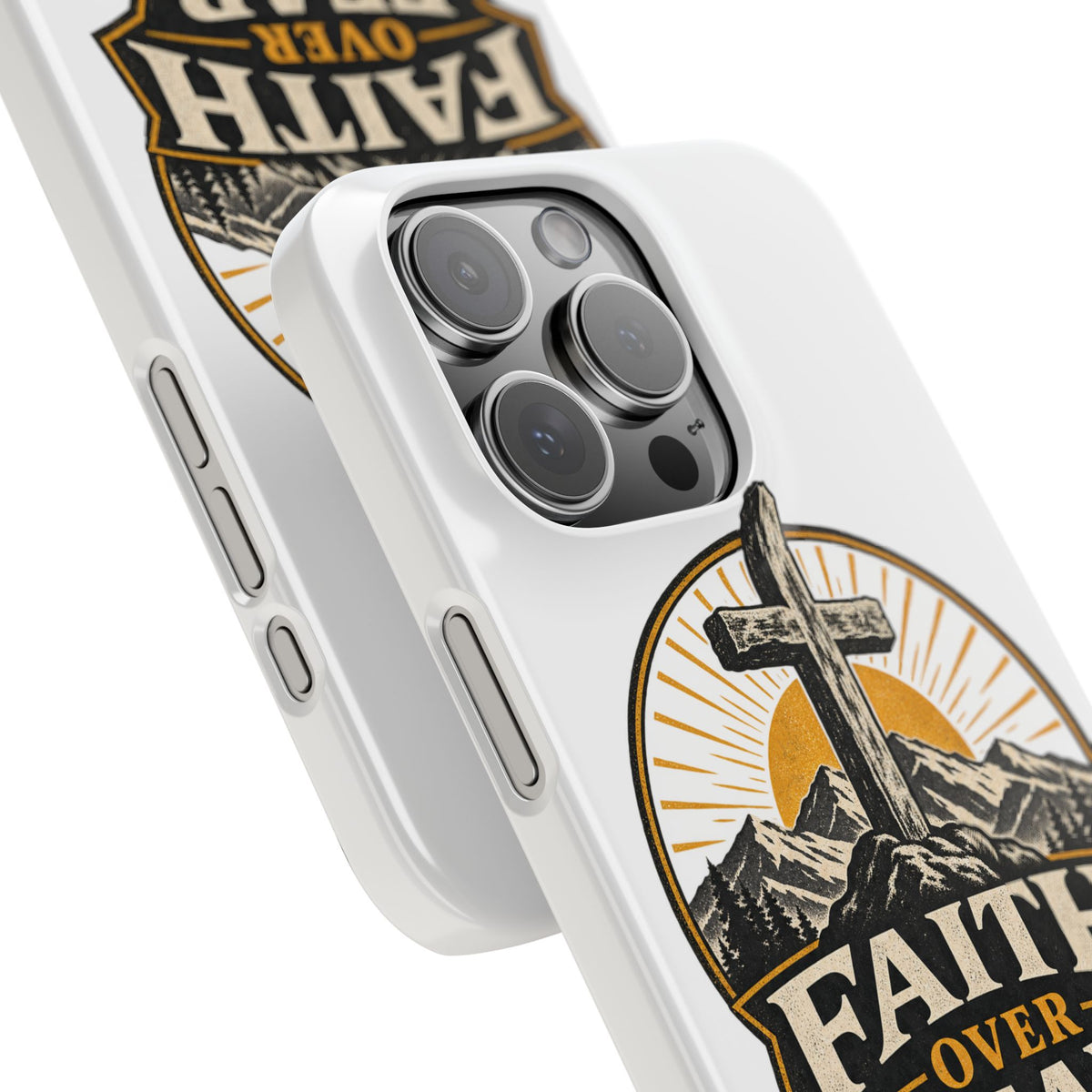 Faith Over Fear Phone Case