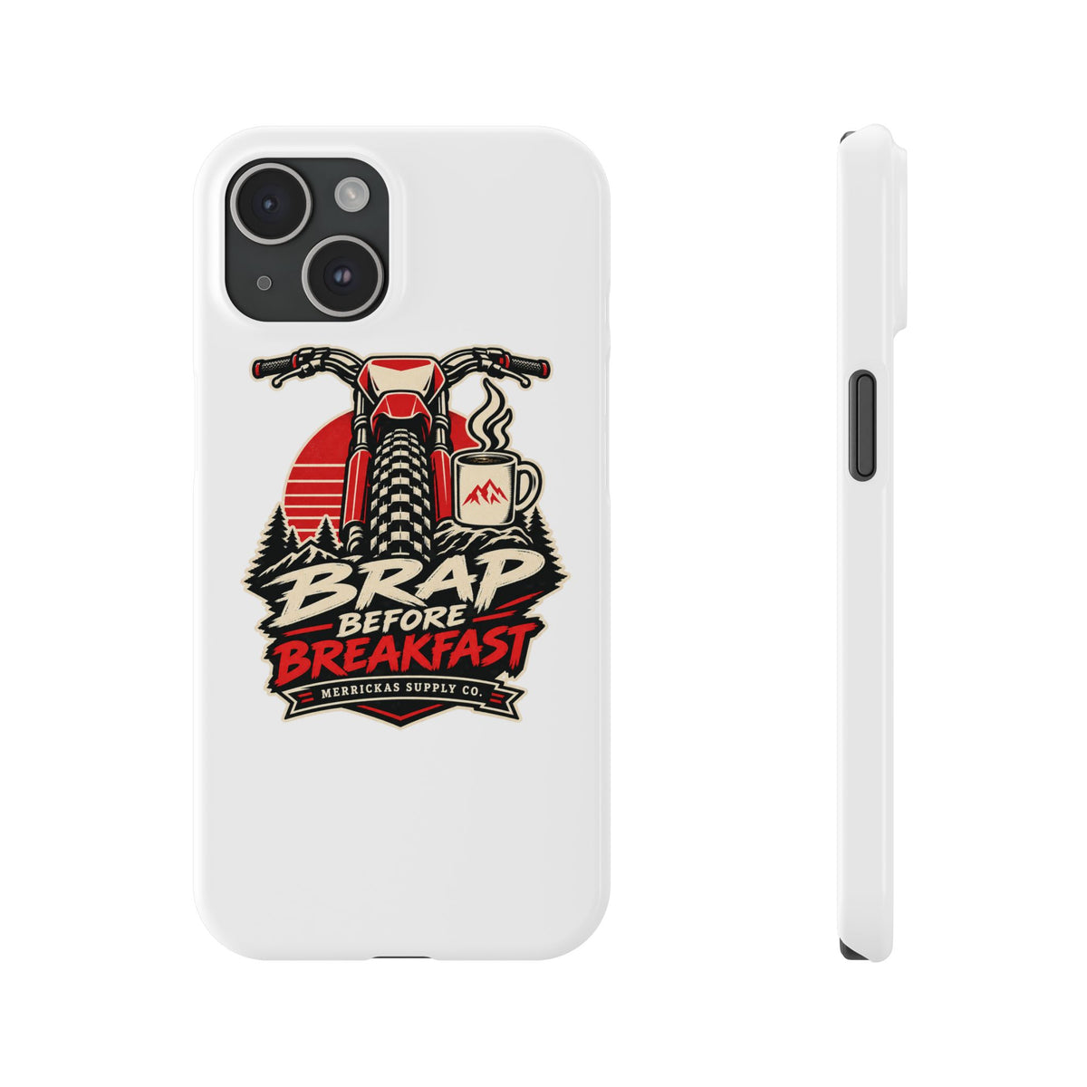 Brap Before Breakfast Phone Case