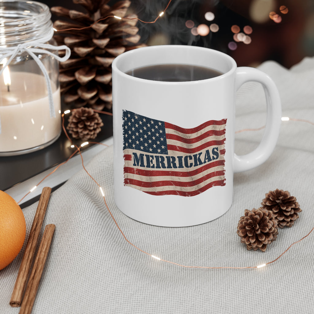 Merrickas Flag Coffee Mug 11oz