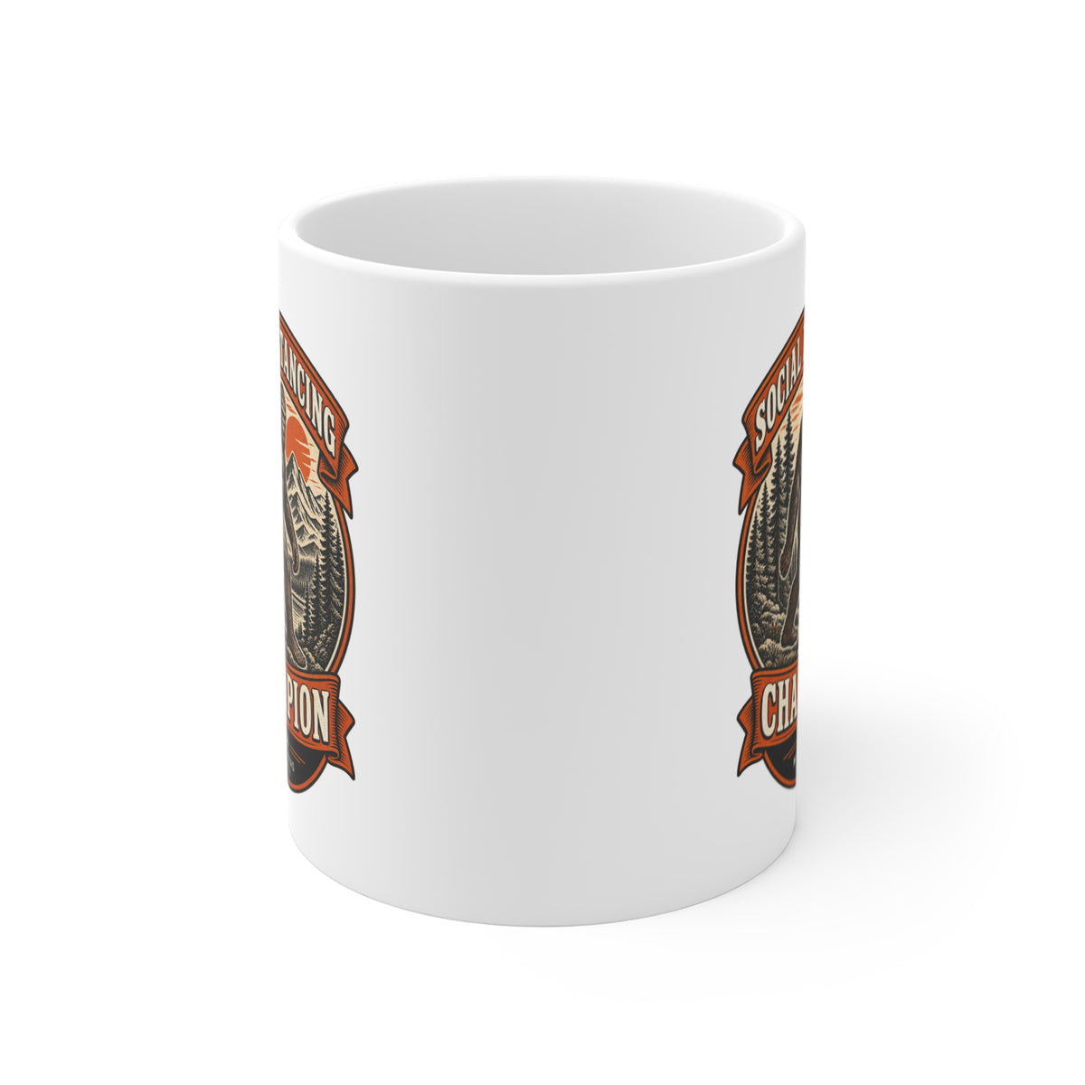 Social Distancing Champion Coffee Mug 11oz