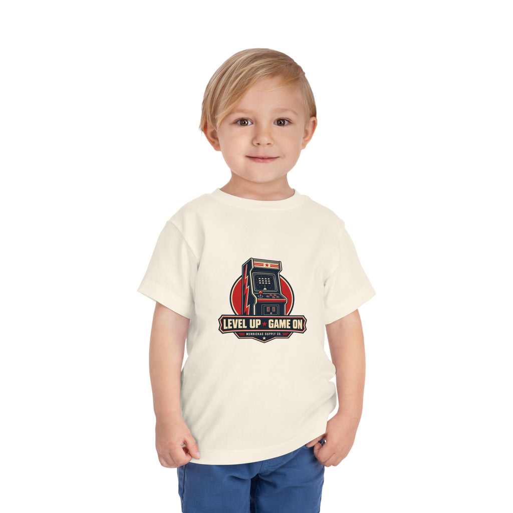 Level Up Game On Toddler Tee
