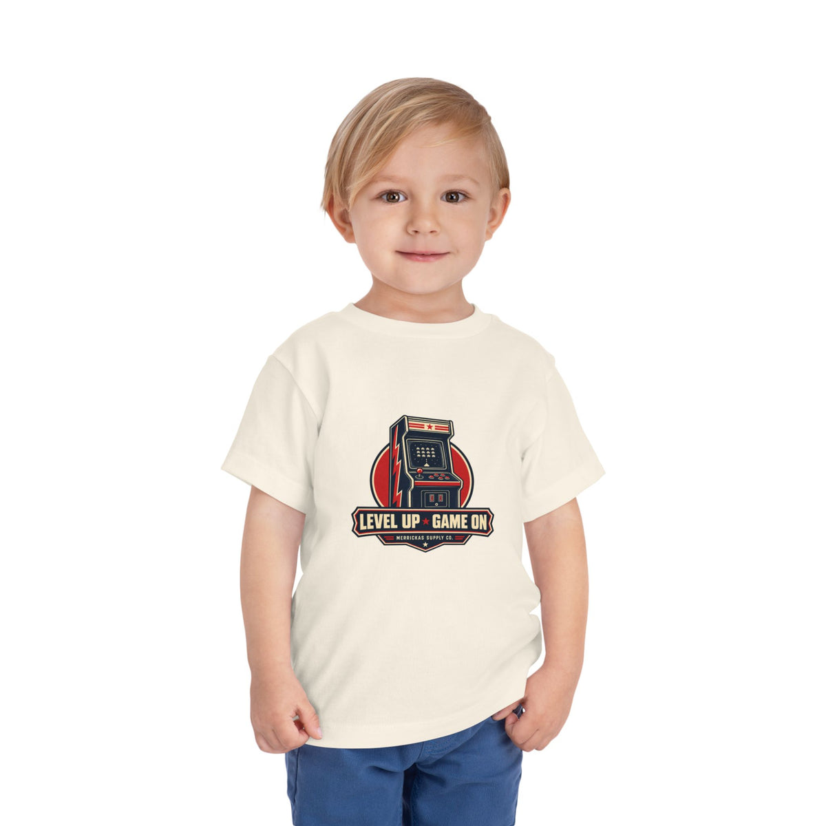 Level Up Game On Toddler Tee