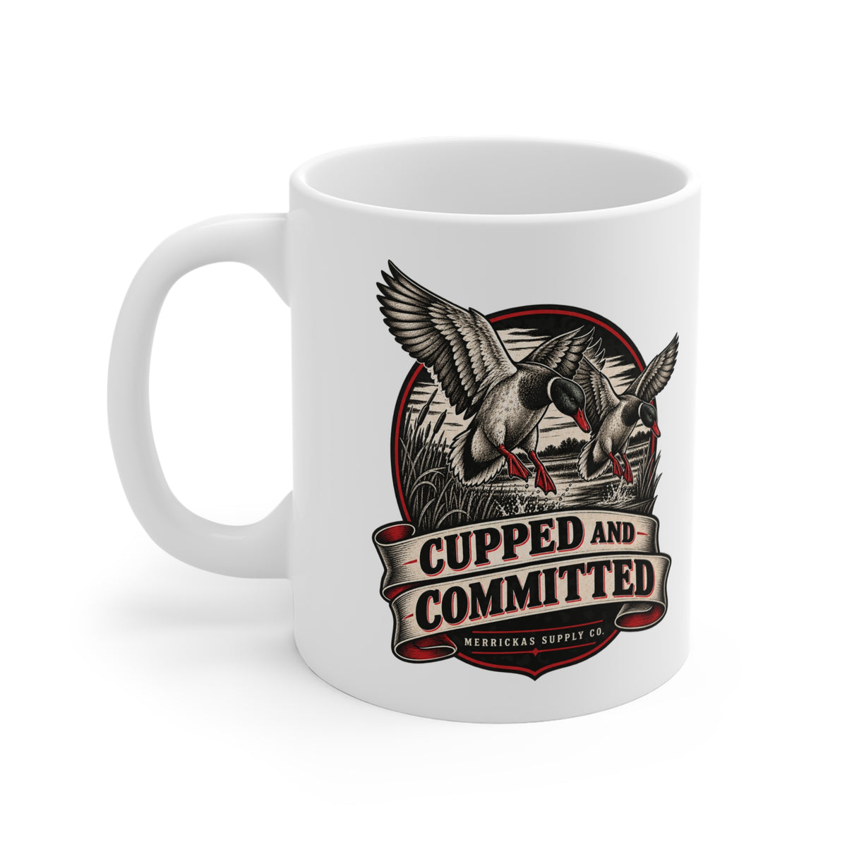 Cupped And Committed Coffee Mug 11oz