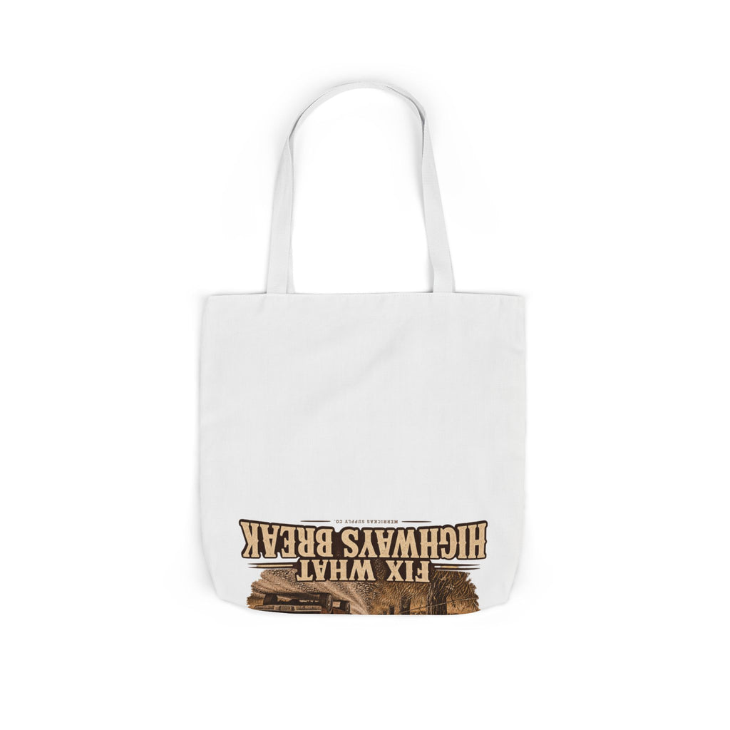 Backroads Fix What Highways Break Canvas Wall Art