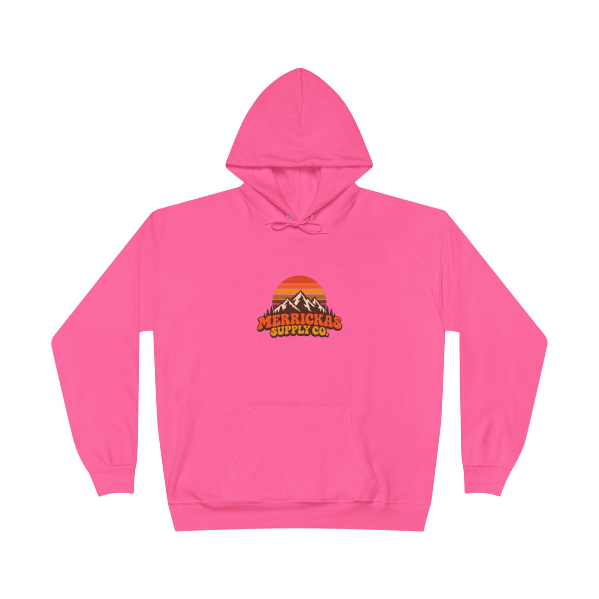 Merrickas Retro Sunset Mountain Hoodie