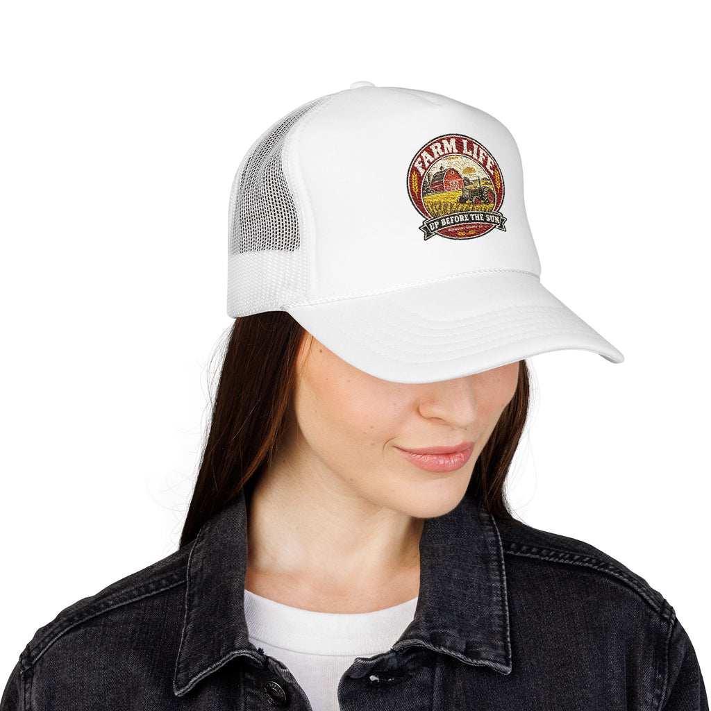 Farm Life Foam Trucker Hat