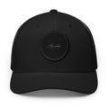 Merrickas Signature Leather Patch Trucker Cap