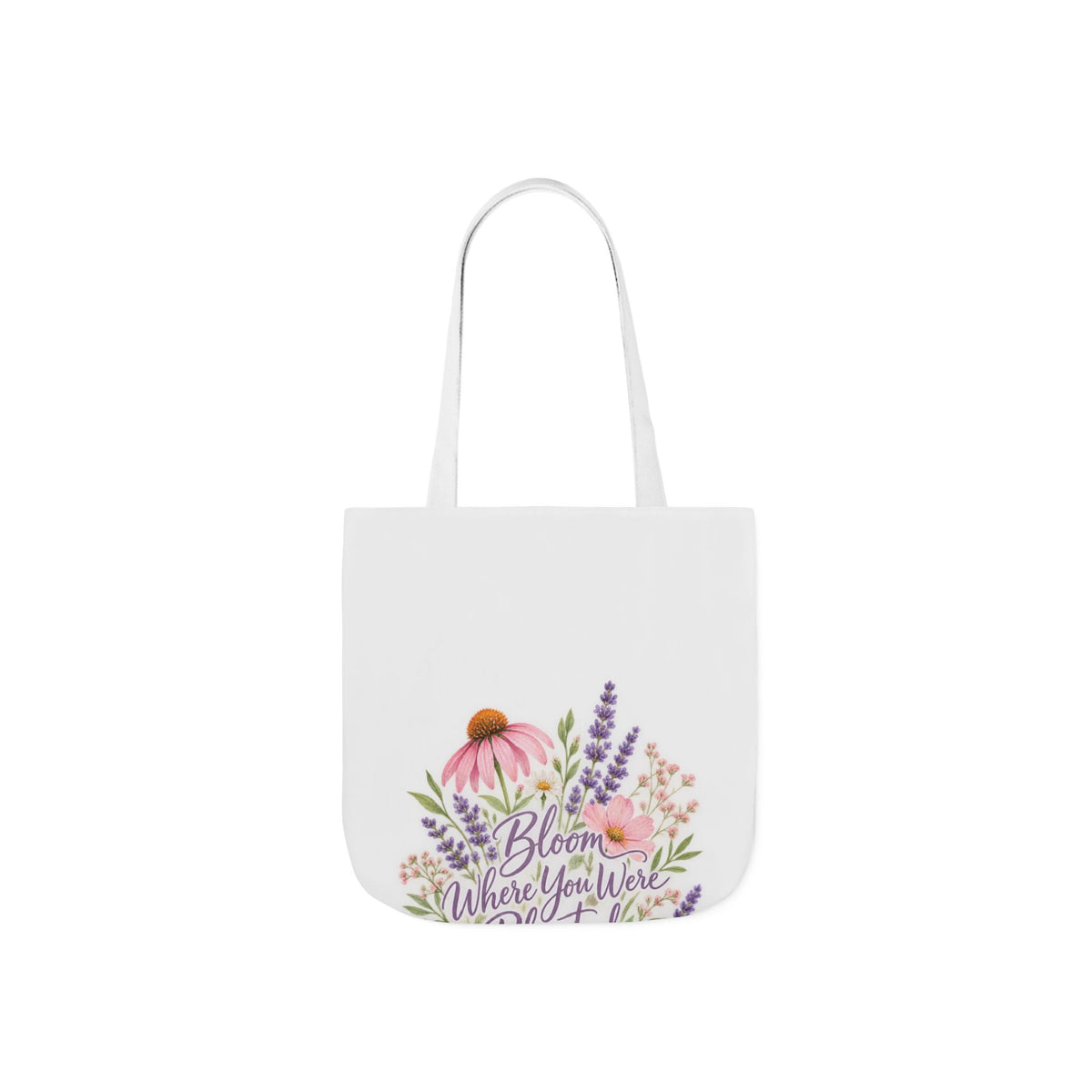 Bloom Where You Were Planted Anyway Canvas Wall Art