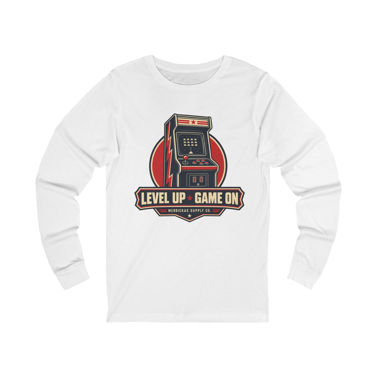 Level Up Game On Long Sleeve Tee