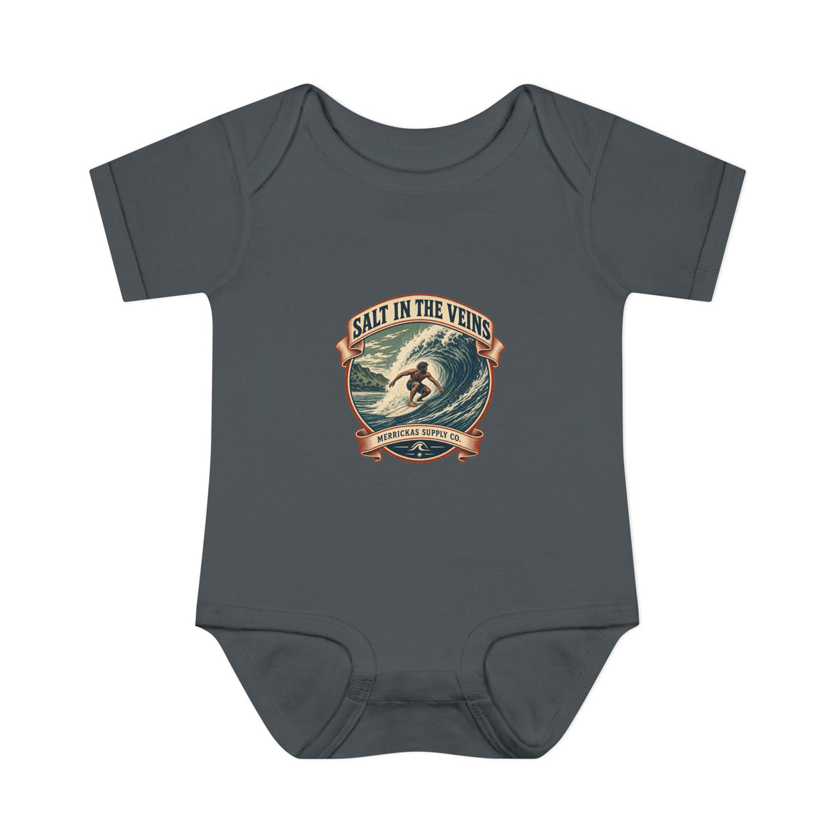 Salt In The Veins Baby Onesie