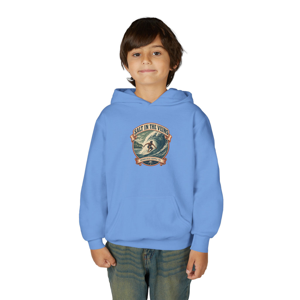 Salt In The Veins Youth Hoodie