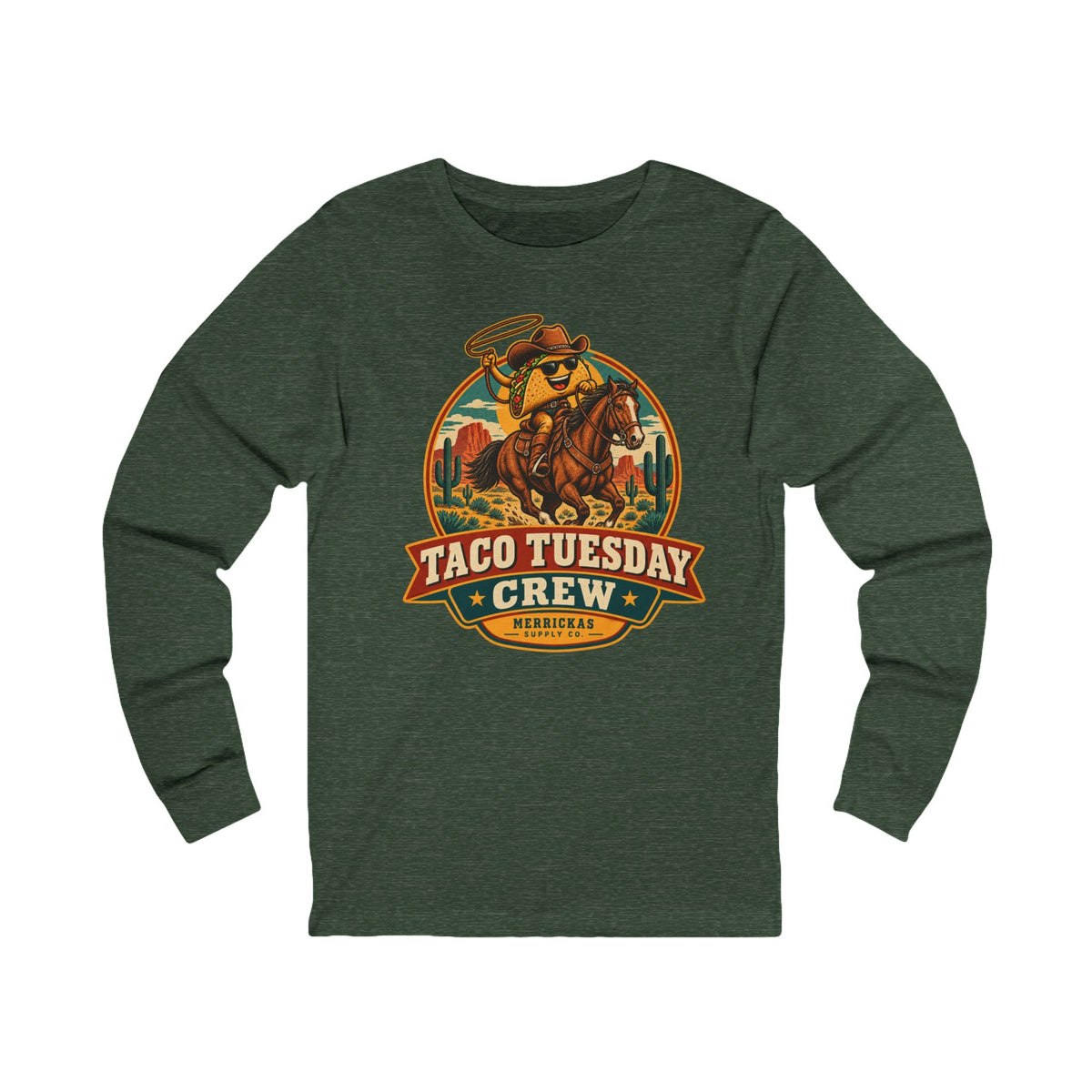 Taco Tuesday Crew Long Sleeve Tee