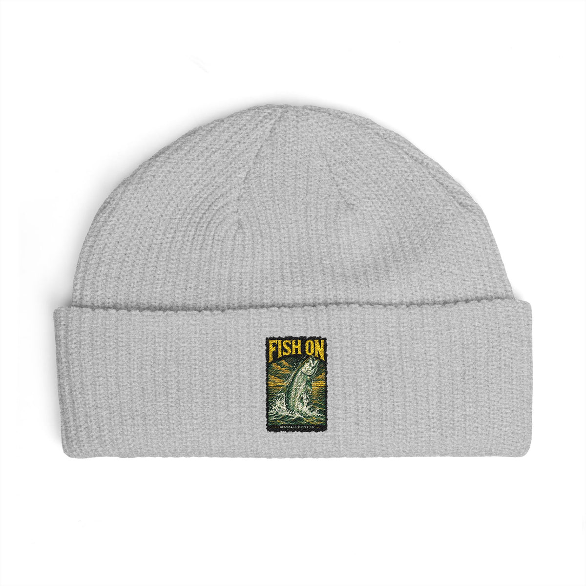 Fish On Cuff Beanie