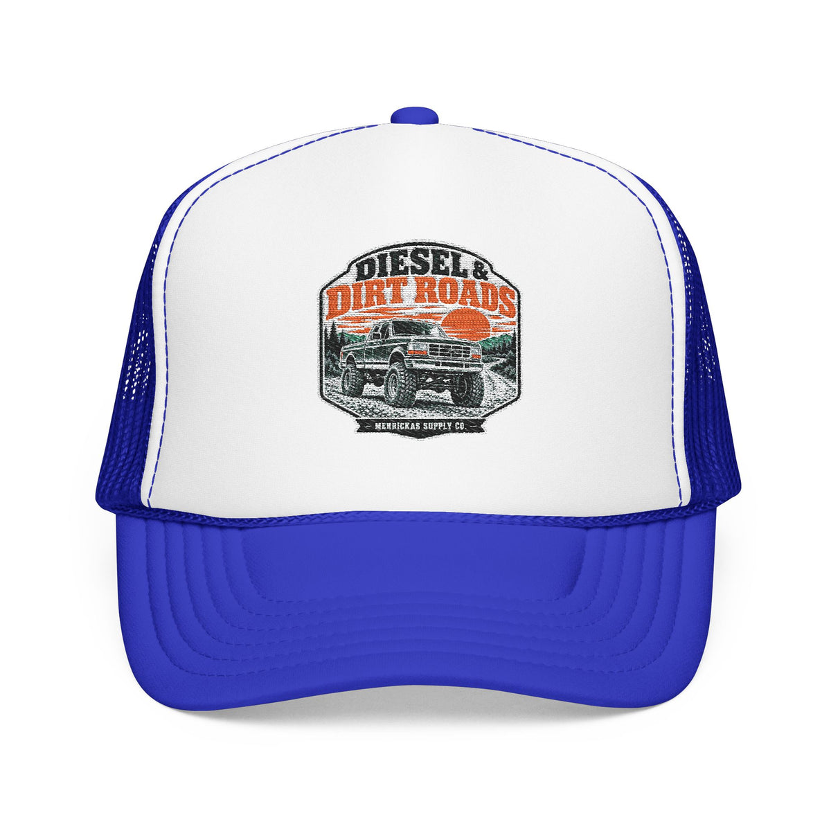 Diesel & Dirt Roads Foam Trucker Hat