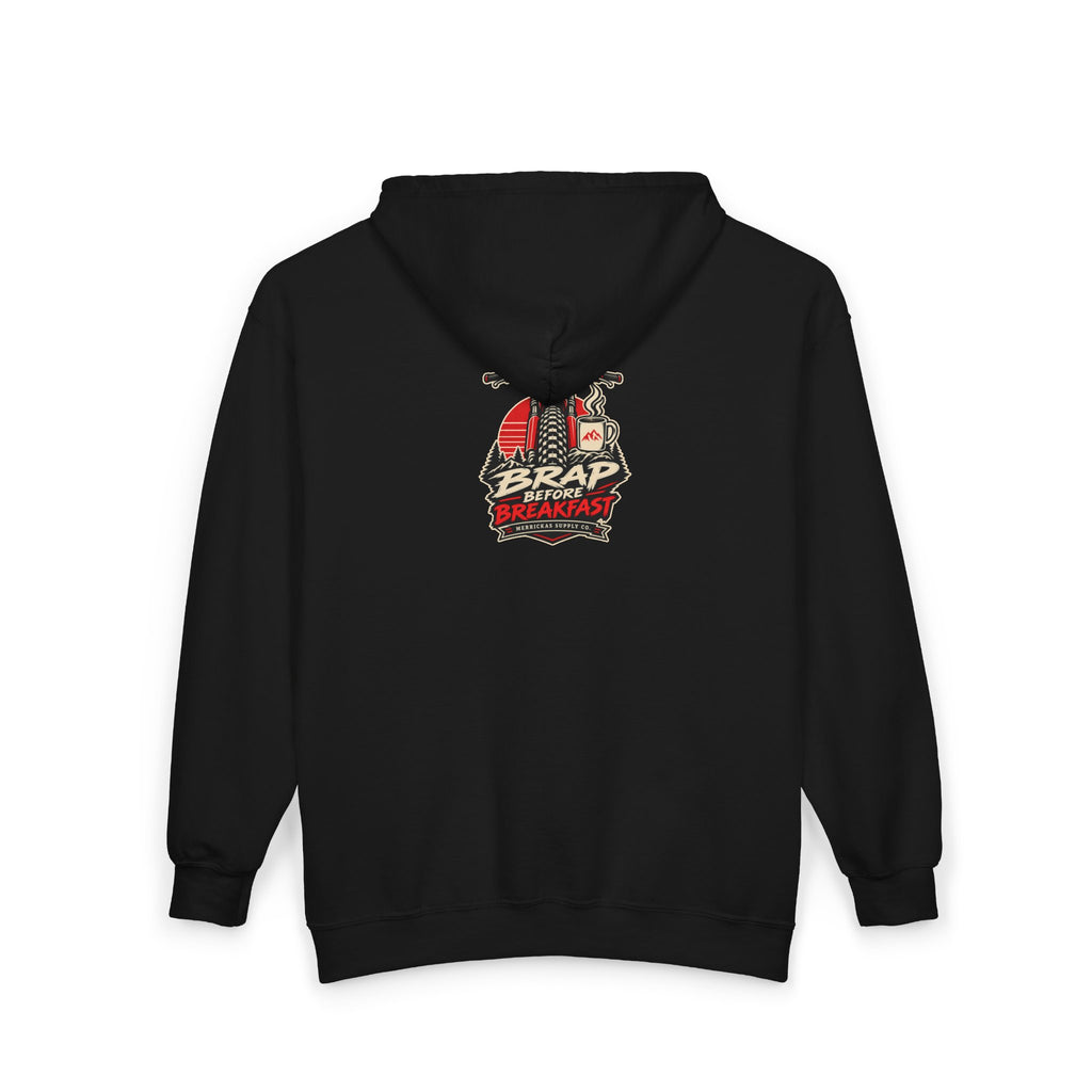 Brap Before Breakfast Zip Hoodie
