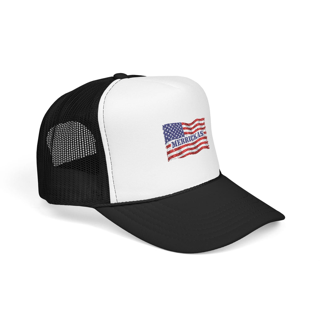 Merrickas Flag Foam Trucker Hat