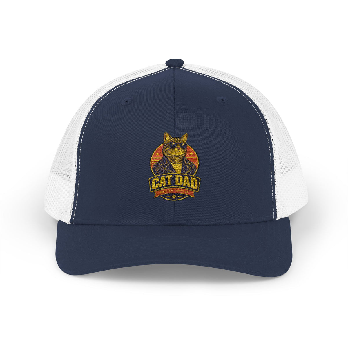 Cat Dad Snapback Trucker Cap