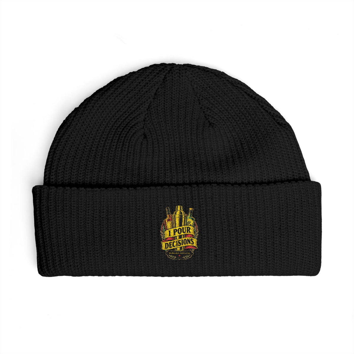 I Pour Decisions Cuff Beanie