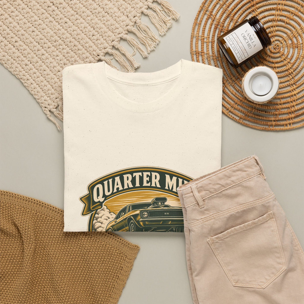 Quarter Mile At A Time Classic Tee